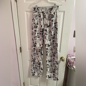 Reformation Newsprint Pant